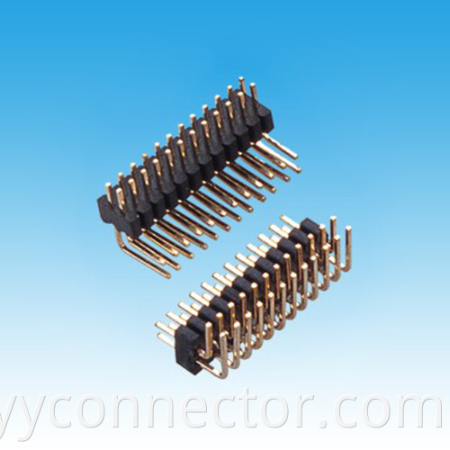 1.0mm Dual Row Single Base Pin Header